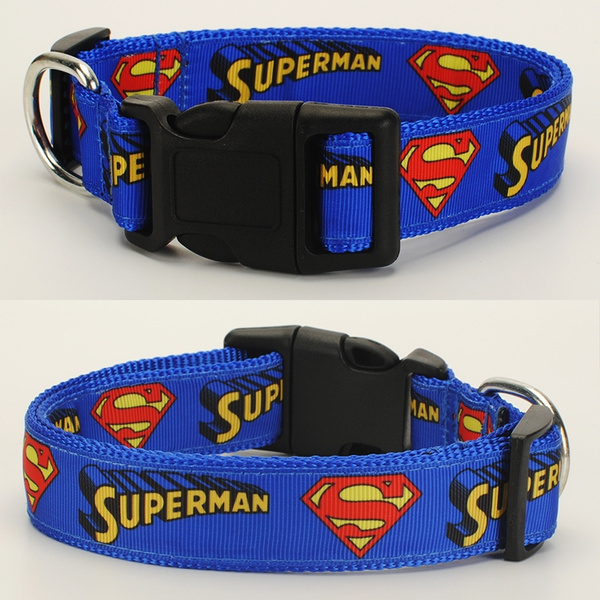 superman dog collar