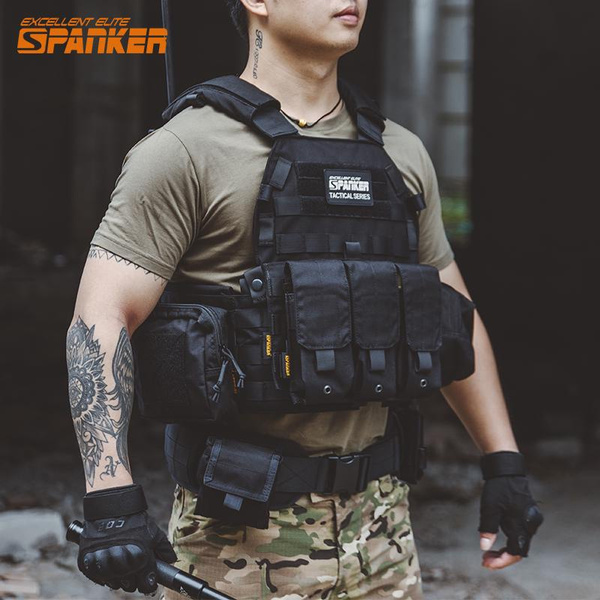 EXCELLENT ELITE SPANKER JPC Vest Molle Set Plate Carrier 6094 Vest