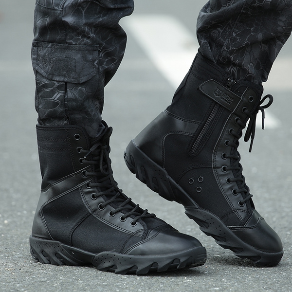 Non slip clearance combat boots mens