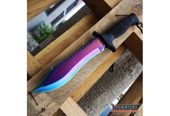 12 COUNTER-STRIKE JUNGLE CS GO FIXED Blade KNIFE Hunting Bowie