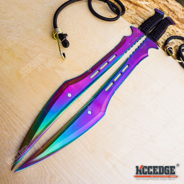 Trading rainbow knife and chromatic set : r/MM2Trade