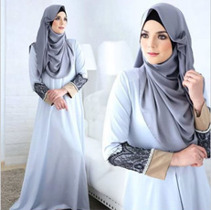 Woman, Dress, Muslim, Rhinestone