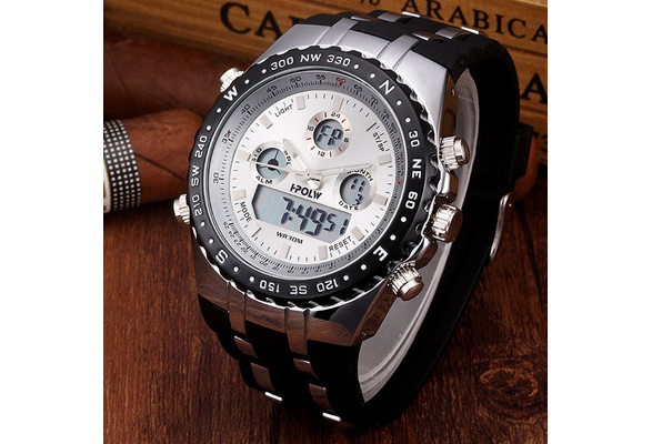 Men Army Military Sport Watch HPOLW Men Luxury Brand Waterproof