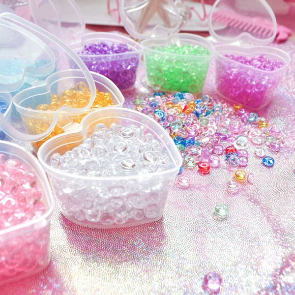 DIY Glitter Slime & Water Beads