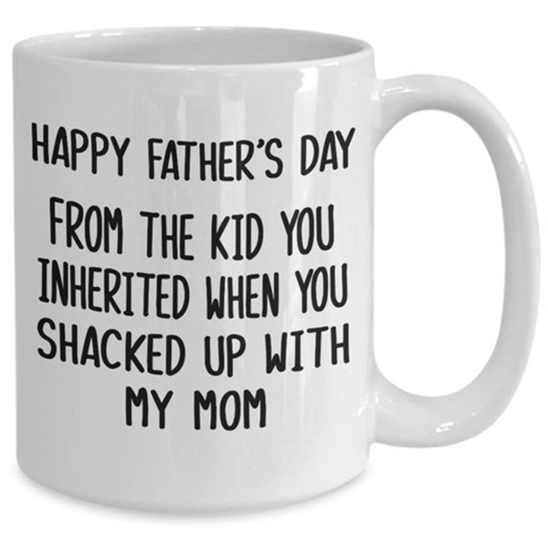 Bonus Dad Gift Step Dad Mug Funny Bonus Dad Mug Step Dad Mug Bonus Dad  Fathers Day Gift From Step Son Step Daughter | Wish