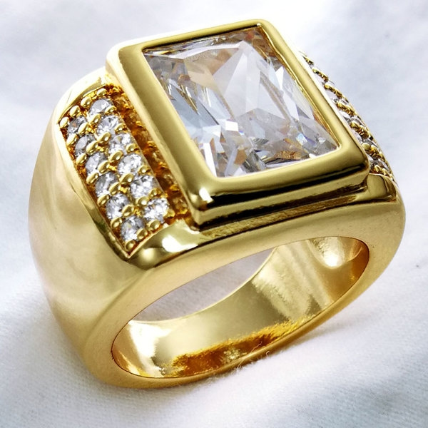 Fashion Unique Men's Ring Teenage Boys Personalized Diamond Ring Birthday  Jewelry Valentine's Day Classic Fashion Ring Kissing Rings (Gold, 11) |  Amazon Rings Mens | 3d-mon.com