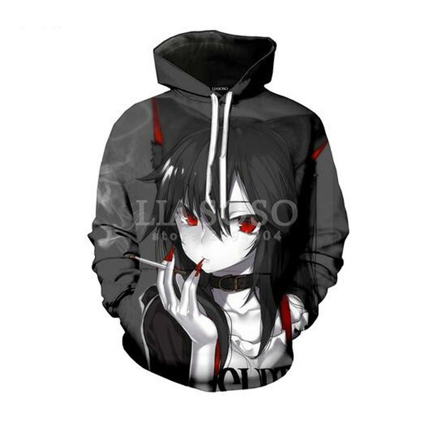 Wish store ahegao hoodie