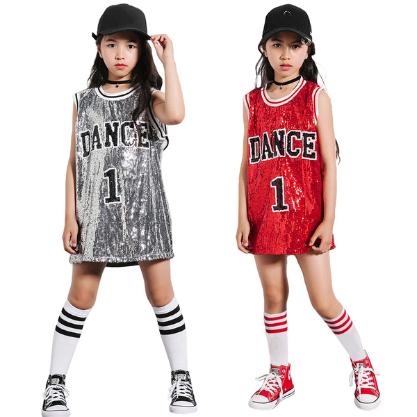 Hip Hop Clothing Kids Girls | Korean Hiphop Fashion Kids | Hiphop Clothes  Kids Girls - Children's Sets - Aliexpress
