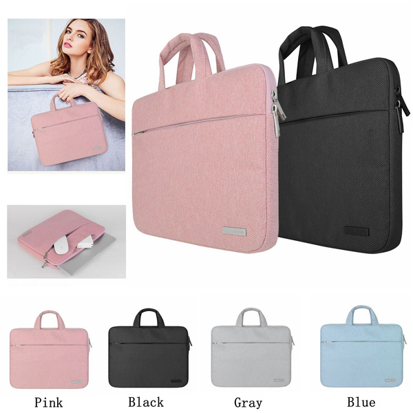 11 12 13 14 15 15.6 inch Water-resistant Flax Laptop Sleeve With Handle ...