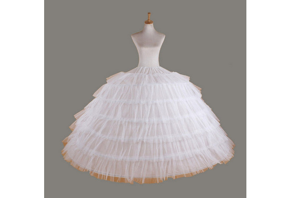 Reifrock Petticoat Unterrock petticoat kleid Hochzeit Petticoat krinoline 7-hoop 