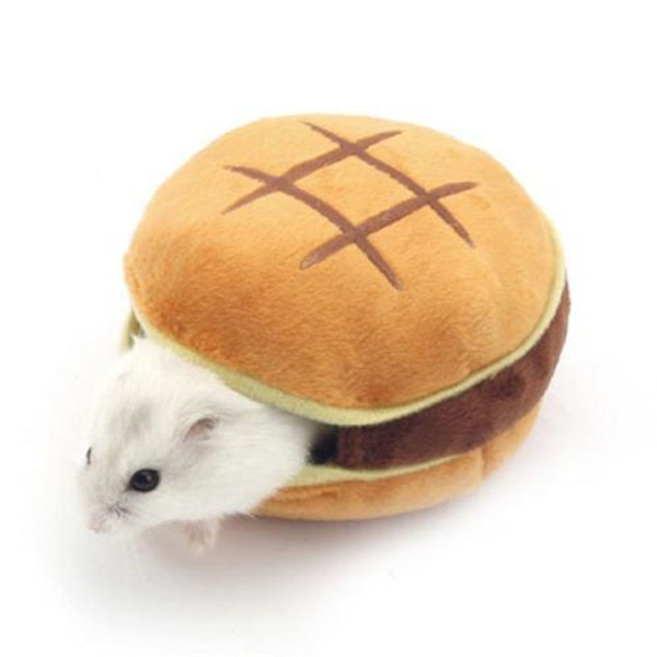 Cartoon Rabbit Cute Pets For Hamsters Mini Hamburg Shaped Guinea Pig