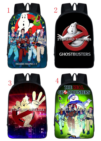 High Quality Ghostbusters School Backpack Popular Pattern Laptop Backpack Children Boys Girls Daily Bags Wish - roblox ghostbusters backpack