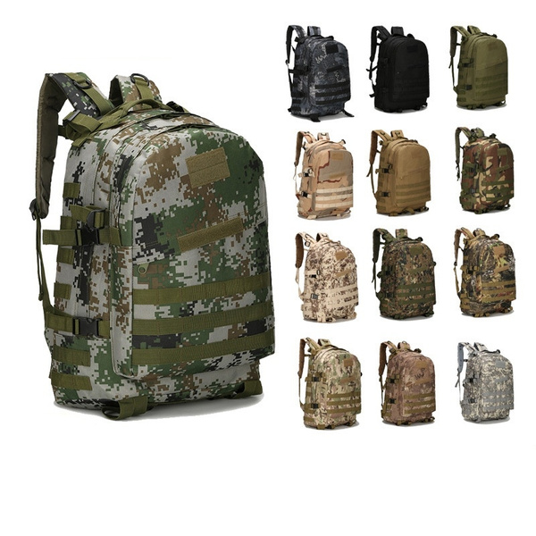 Waterproof Outdoor Military Rucksacks Tactical Backpack Sports Travel ...