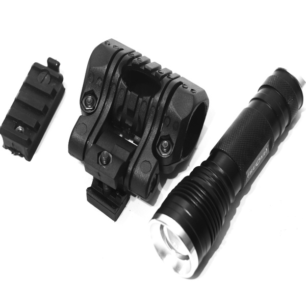 Tactical Airsoft Paintball Helmet Mount 1" Polymer 5 Positions Tactical