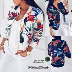 casual coat, Casual Jackets, Fashion, Floral print