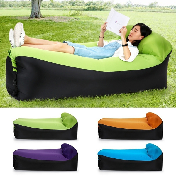 Inflatable Lounger Chair with Portable Carry Bag Air Lounger