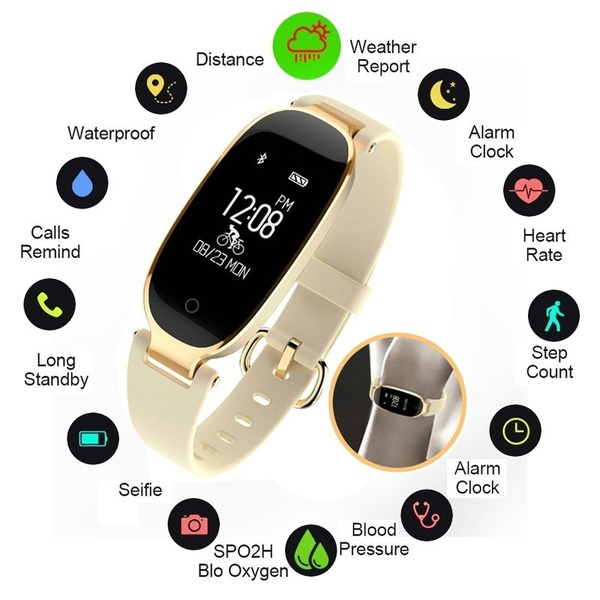 Female Girl Women S3 Bluetooth Smart Band Sport Wristband Heart Rate  Monitor IP67 Waterproof Smart Bracelet PK S2 Band 3 2 X2|waterproof  smartband|smart band sportsmartband bracelet - AliExpress