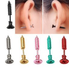 Design, femaleearring, Joyería de pavo reales, Stud Earring
