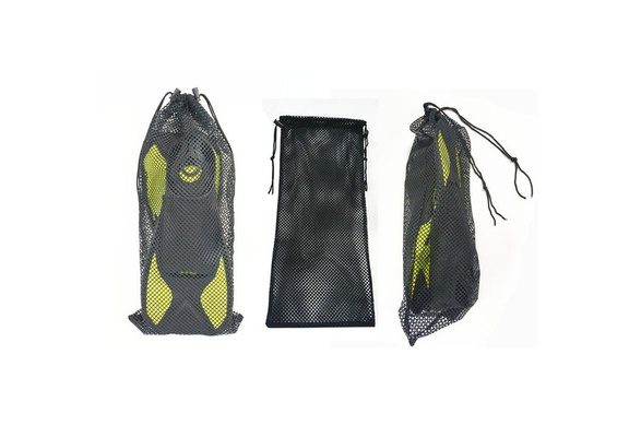 Details about   Mesh Pouch Drawstring Bag Outdoor Diving Swimming Snorkeling Fins Footwear ON_ZT 