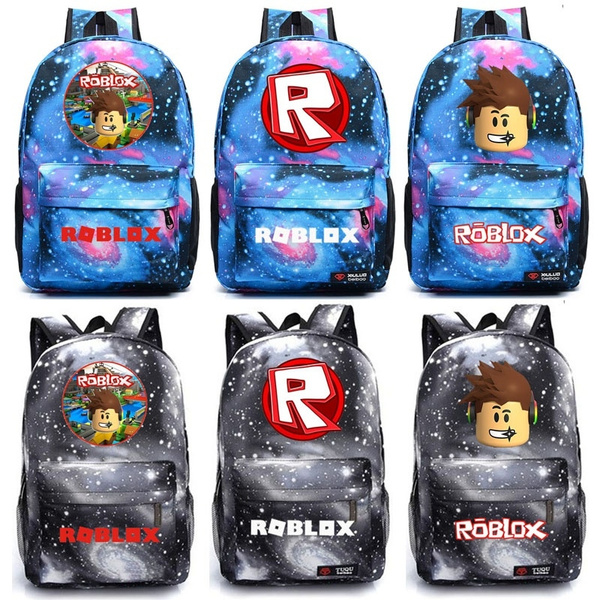 Roblox Backpack Student School Bag Leisure Daily Backpack Galaxy Backpack Roblox Shoulder Bags Wish - backpack roblox