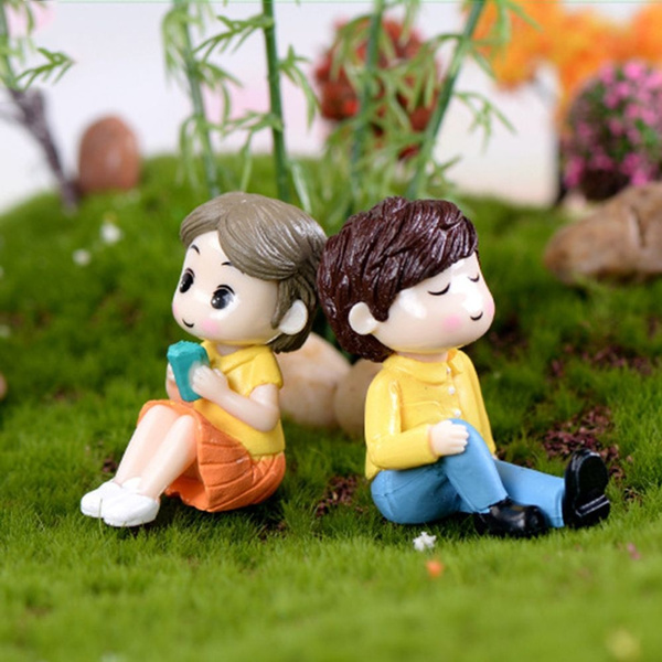 Toys Mini-Fairy Garden Decorations Cute Girls&Dolls  Micro Landscape OrnamentTO