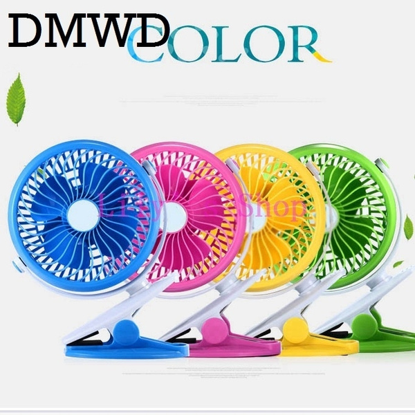6 inch USB clip-on conditioning Fan Portable MINI rechargeable desktop ...