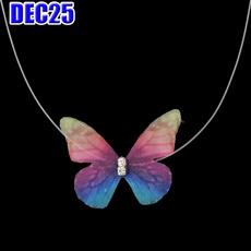 butterfly, Chain Necklace, Fashion, Jewelry