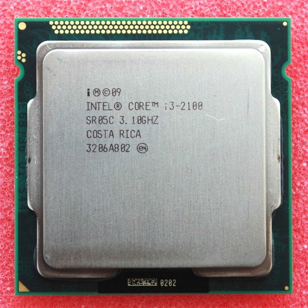 Het kantoor verrader Weekendtas Intel Core i3 2100 Processor 3.1GHz 3MB Cache Dual Core Socket 1155 Qual  Core Desktop I3-2100 CPU | Wish
