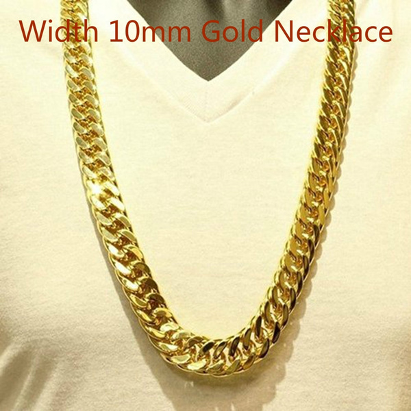 Mens tight hot sale neck chain