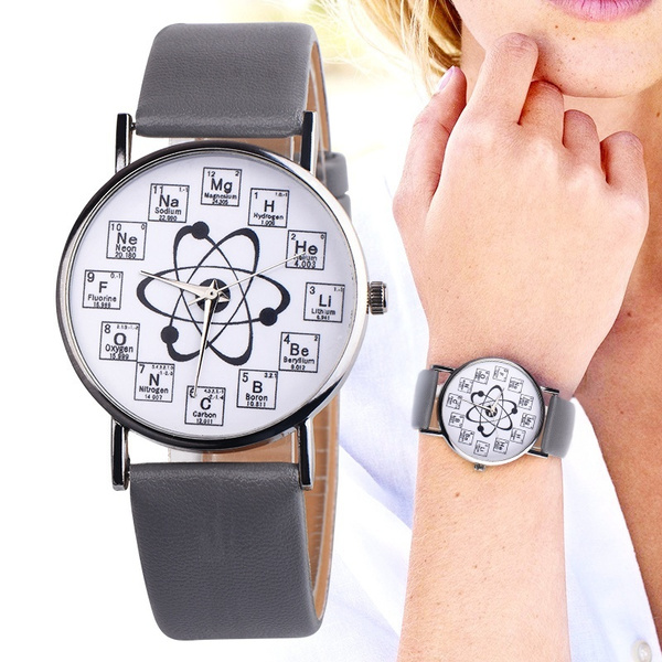 Womens Watches Creative | Chemical Womens Watch | Chemic Watch Women |  Leather Watches - Quartz Wristwatches - Aliexpress