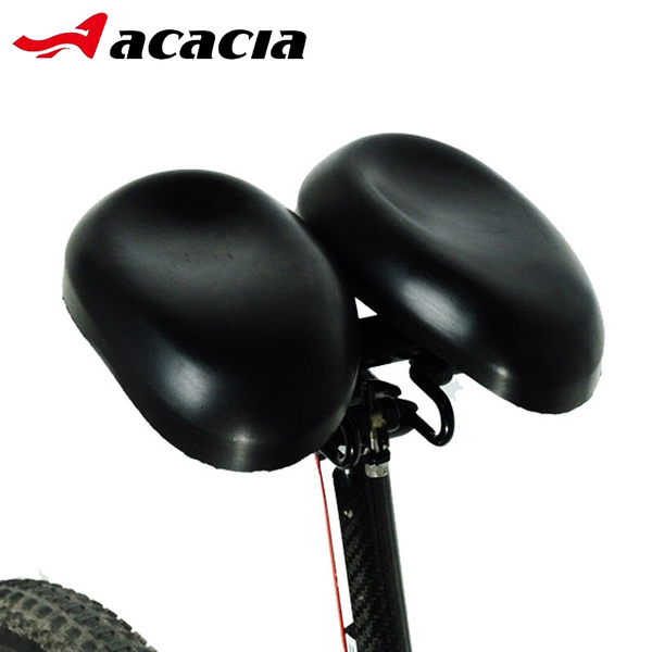 Dual pad bike store seat