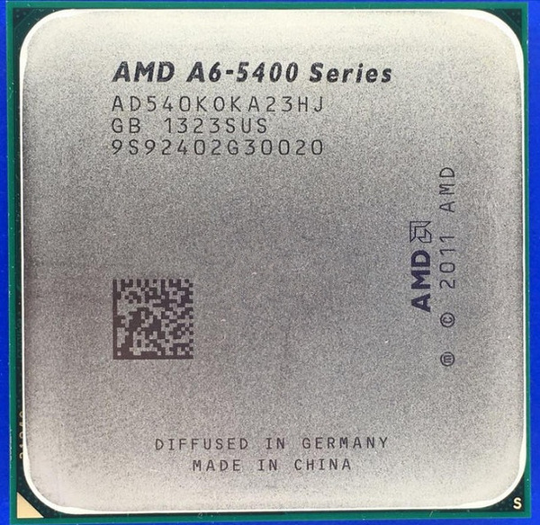 AMD A6 5400K A6 5400k Dual-core FM2 3.6GHz 1MB 65W CPU Processor Pieces ...