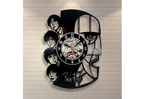 Pink Floyd Art Vinyl Record Clock Wall Decor Home Design | Wish