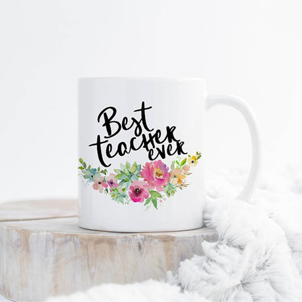 Teacher Engraved White Wine Sipper or Travel Mug