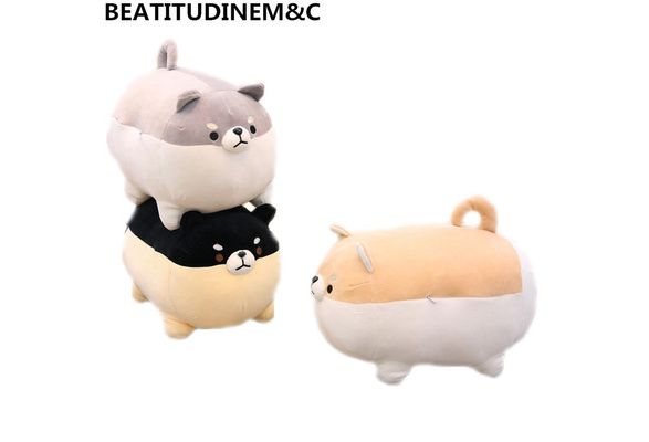 3 angry shiba plush