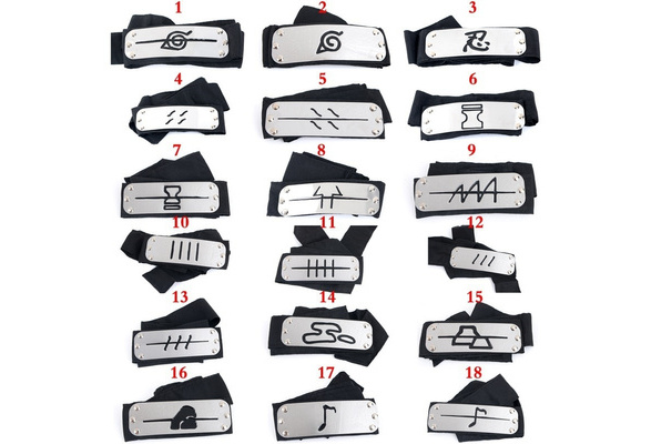 naruto headband leaf village logo konoha kakashi akatsuki members headband cosplay costume accessories wish naruto headband leaf village logo konoha kakashi akatsuki members headband cosplay costume accessories