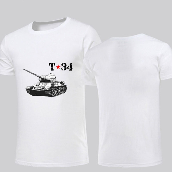 T34 Russian Tank Panzer World of Tanks Red Army Ww2 1//35 Scale Rc Model T Shirt