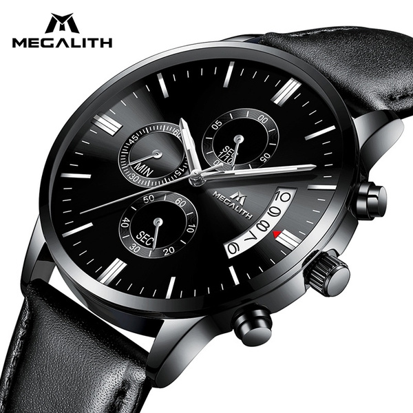 megalith watch black