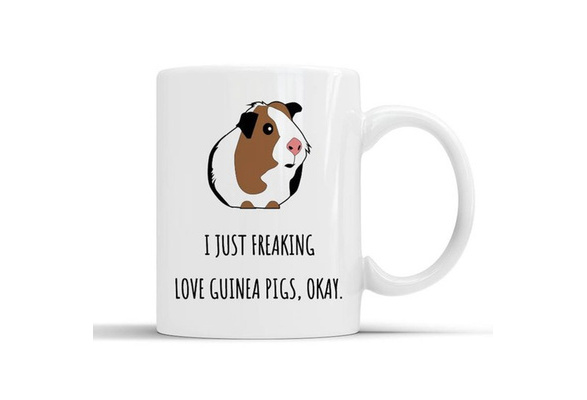 I Love Guinea Pig Animal Lover themed 11//15//14 oz Coffee Mug//Cup.