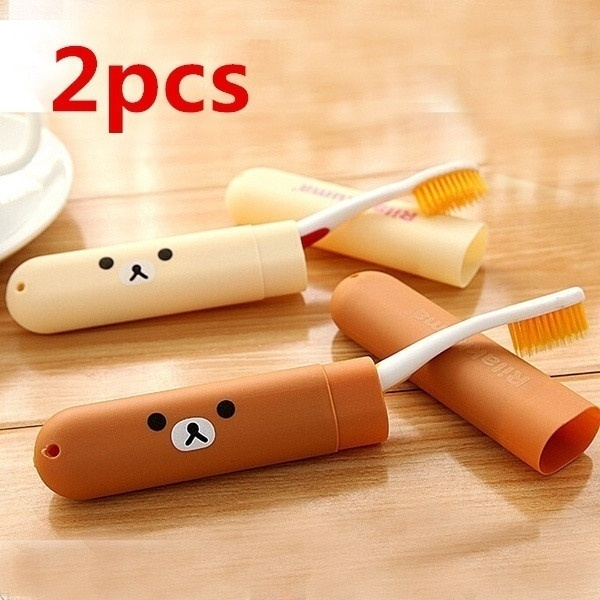 Details about   Portable Mini Cute Toothbrush Case Holder For Travel Camping Toothbrush Box 