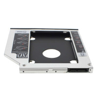 Hot SATA 2nd HDD SSD Hard Drive Caddy for 9.5mm Universal CD/DVD-ROM ...