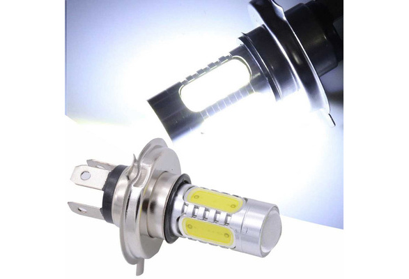 1pc H4 9003 COB LED Hi/Lo Beam Motorcycle Headlight Bulb High Power White