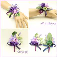 Flowers, purple, corsage, Bridesmaid