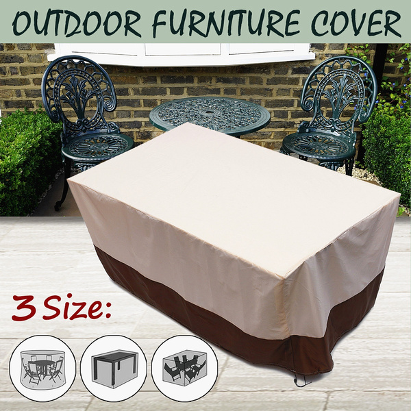 3 Shape Outdoor Chair Dust Cover For, Teak Outdoor Furniture Covers