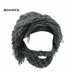 wig, Funny, Beanie, Winter