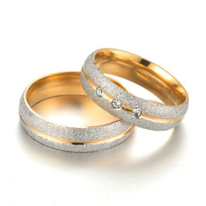 Couple Rings, DIAMOND, Jewelry, gold