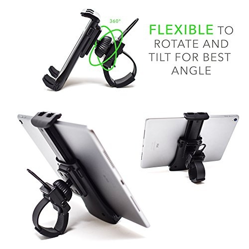 mobile phone holder for exercise bike