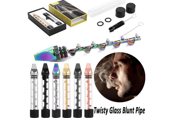 3in1 Pipe Twisty Glass Blunt -3in1 Pipe