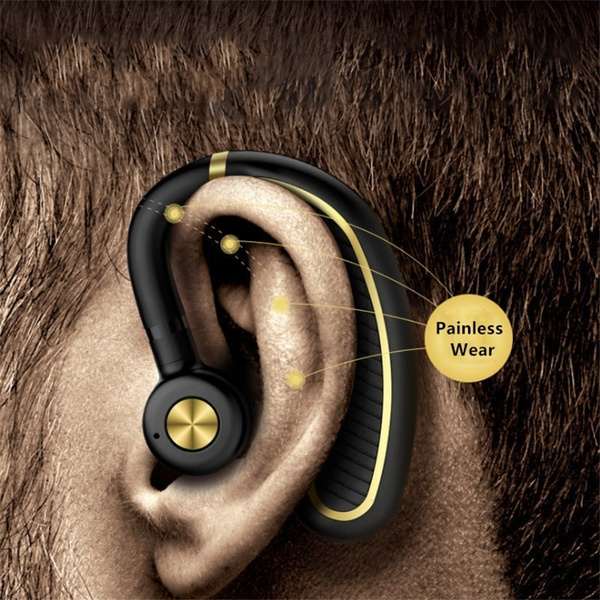 Painless Wear Wireless Bluetooth Earbuds Noise Cancelling Business Open Ear  Running Sport Headset for IOS Android Smartphone Handfree Calling | Wish