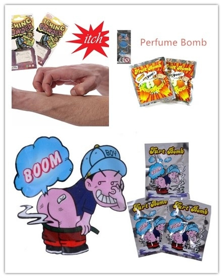 Funny Fart Bomb Bags Smelly Stink Bomb Funny Joke Tricky Day